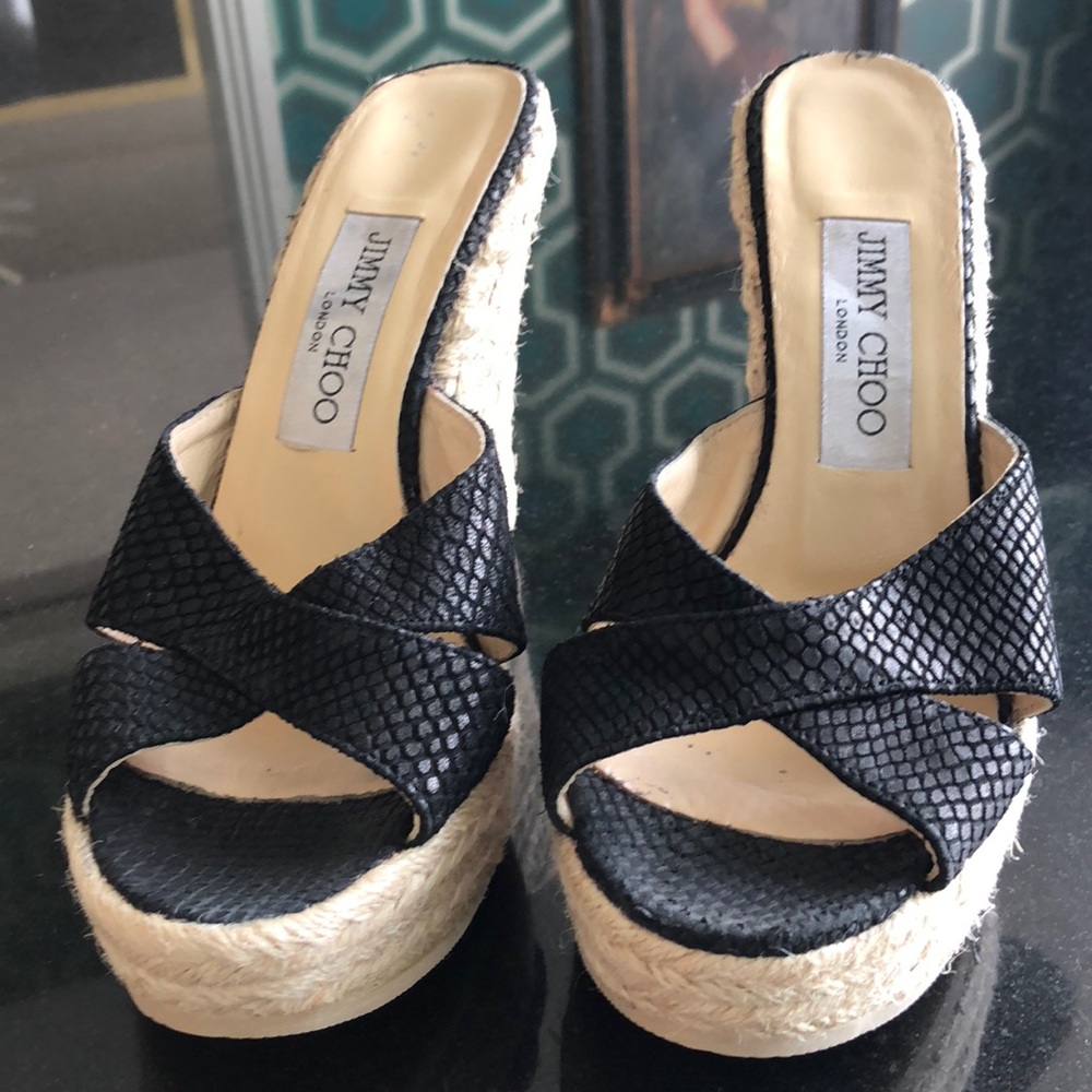 Jimmy choo espadrilles size 37